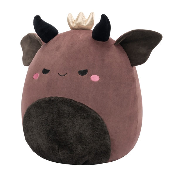NWT Ultra Rare 16" Ambergris the Burgundy Goblin King 👑 Squishmallow - Picture 2 of 8
